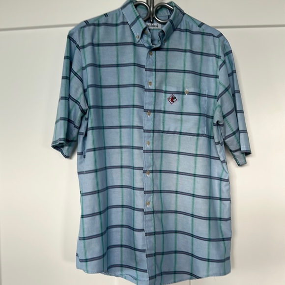 Vtg Saddlebrook Shirt with Mallard embroidered pocket - Picture 1 of 12